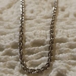 Sterling Italy 925 chain necklace signed LLj